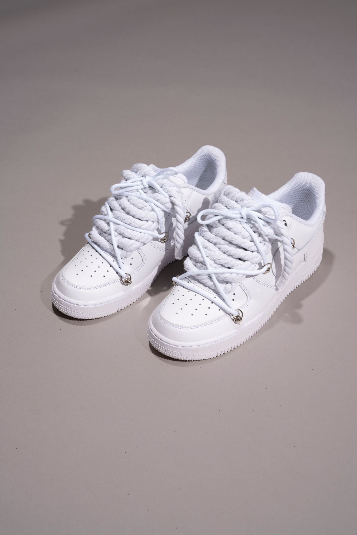 AF1 "ROPE LACES" MODEL X WHITE