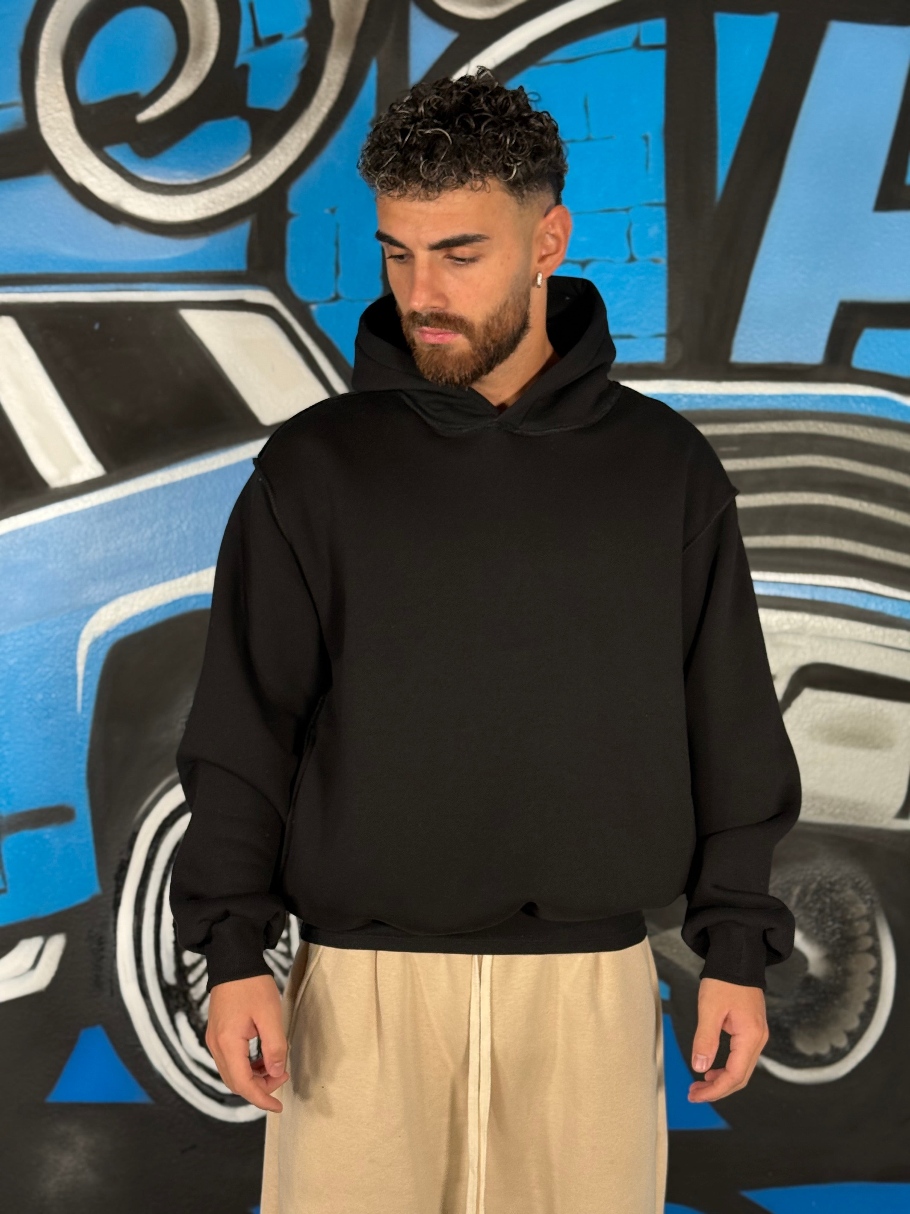 FELPA REVERSE BOXY FIT