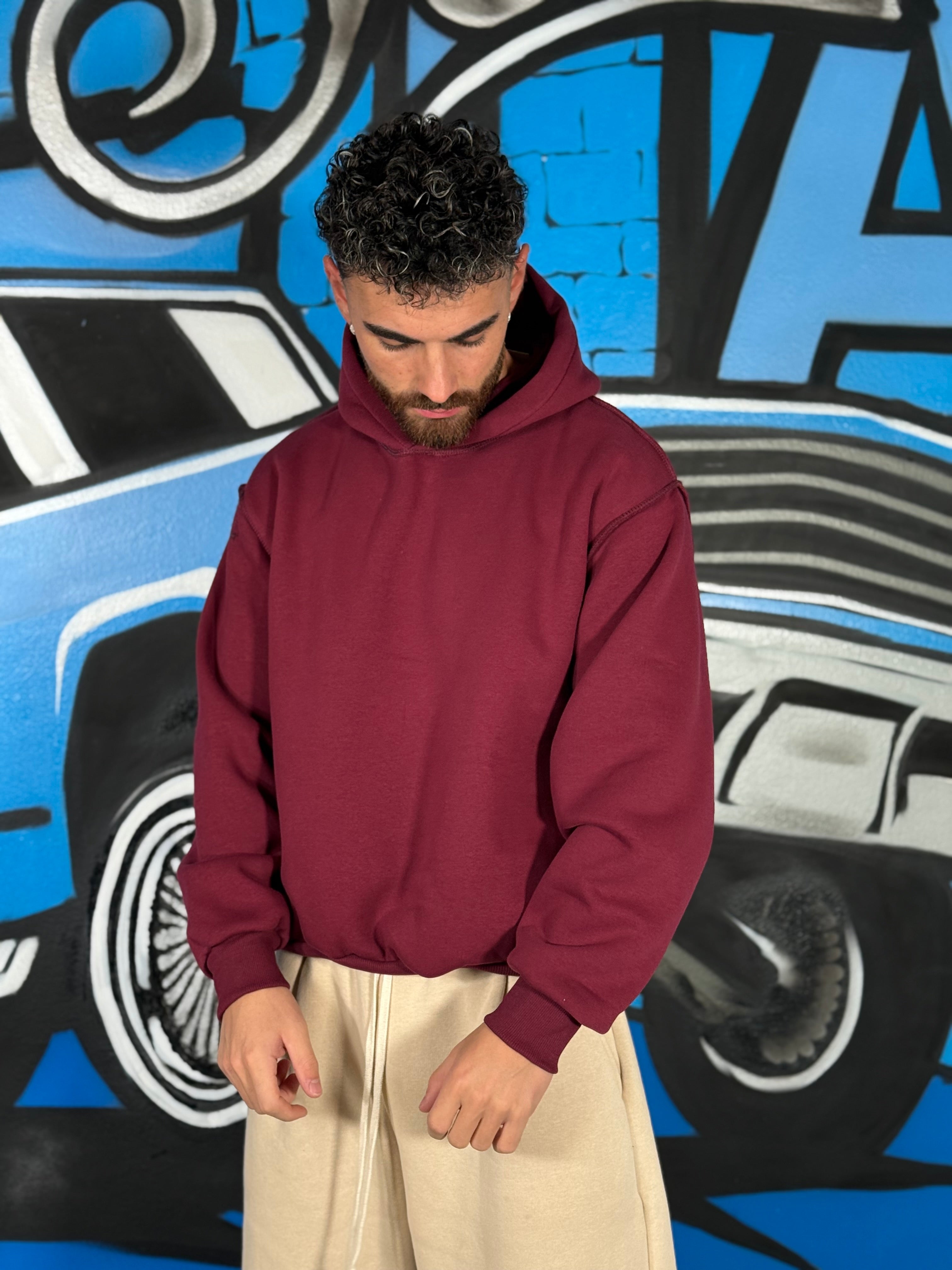 FELPA REVERSE BOXY FIT