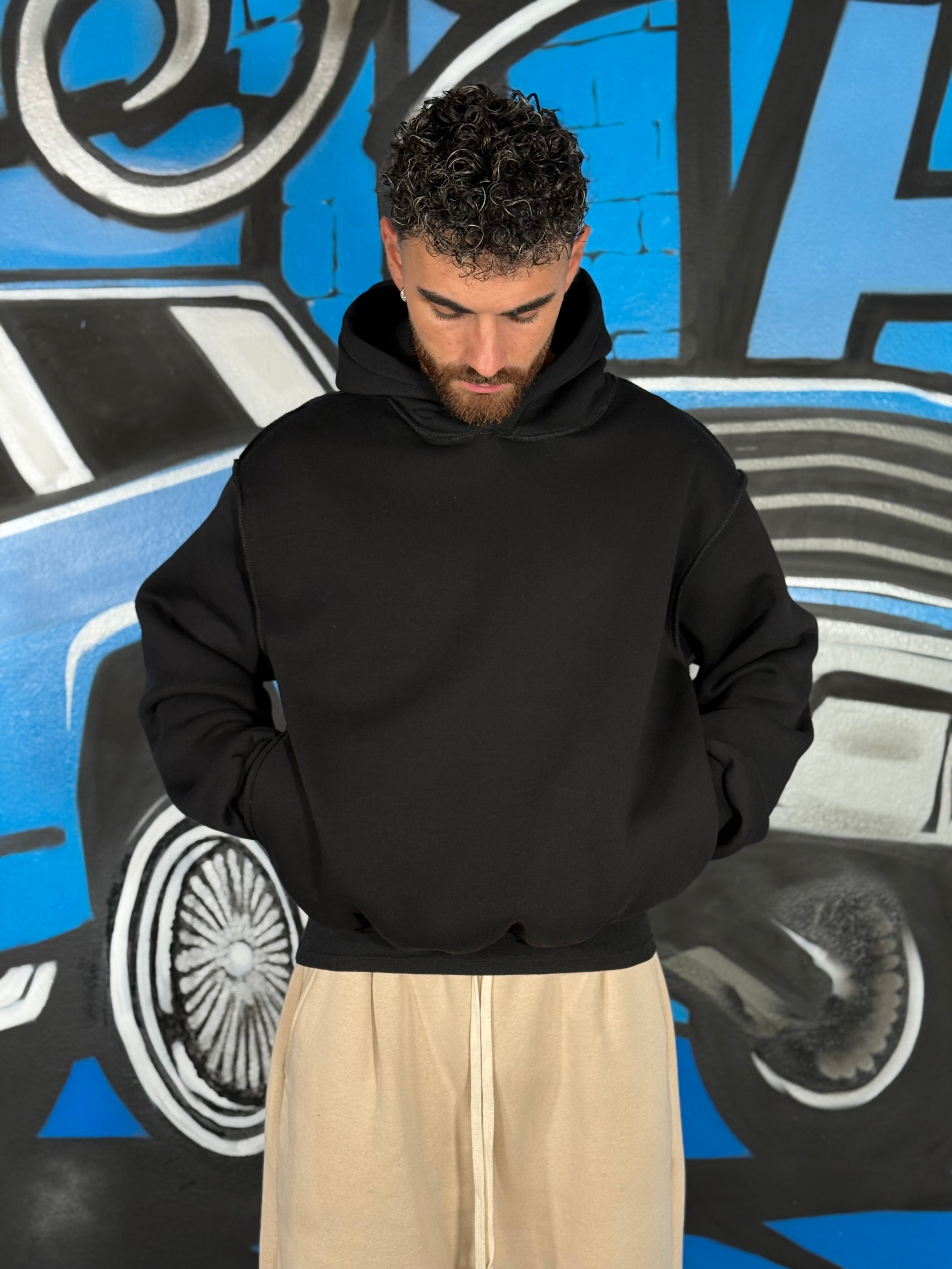 FELPA REVERSE BOXY FIT