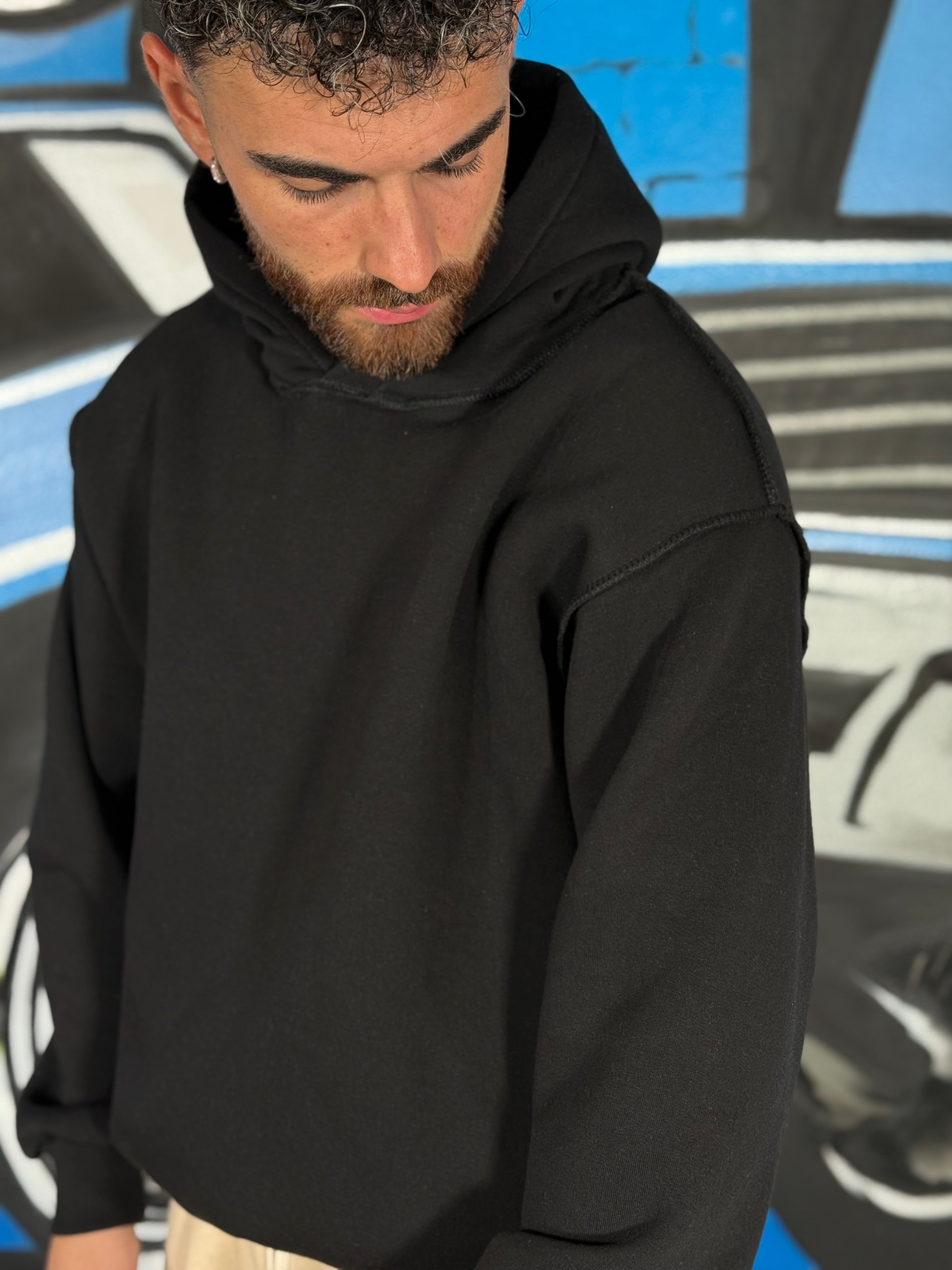 FELPA REVERSE BOXY FIT