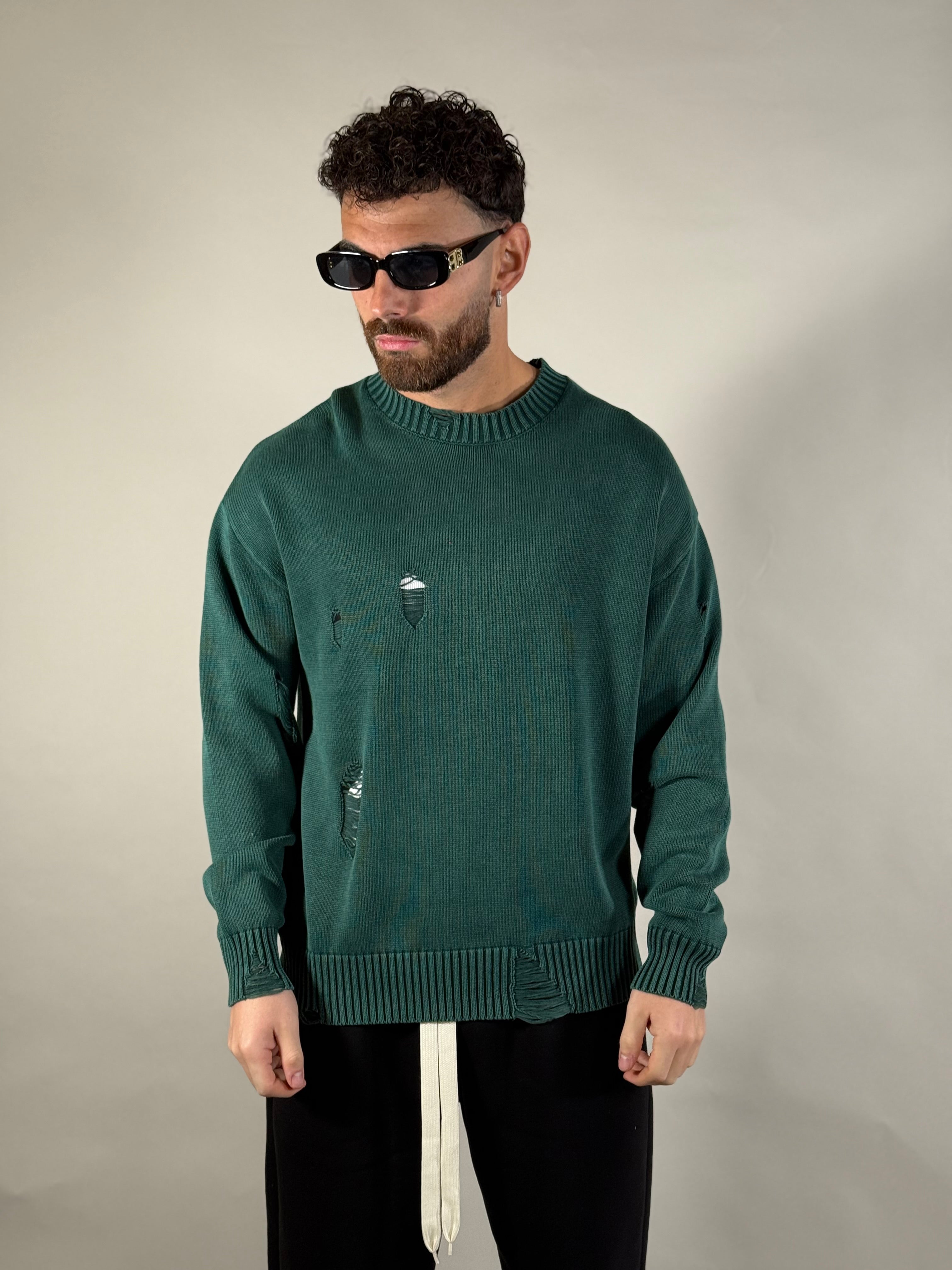 MAGLIONE SFRANGIATO
