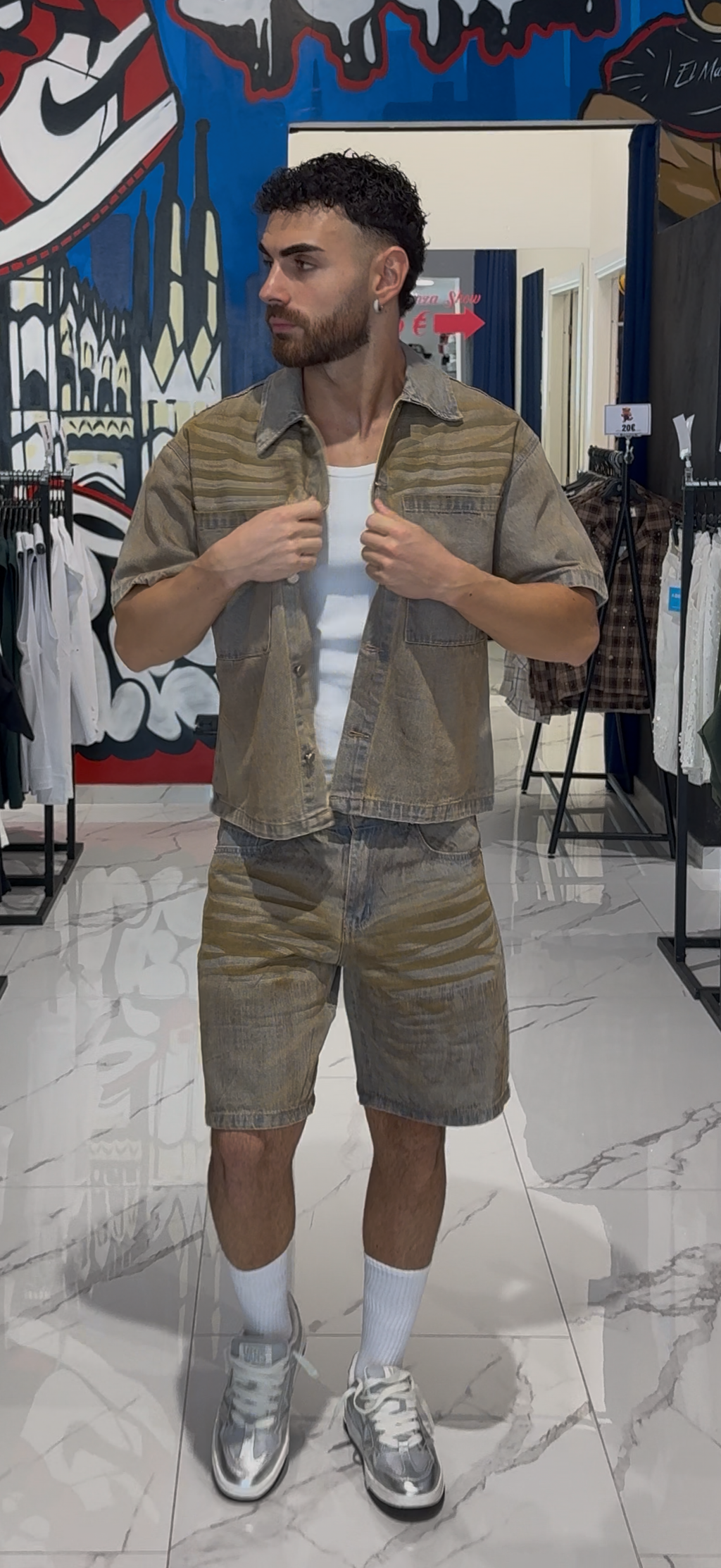 COMPLETO DENIM SAFARI