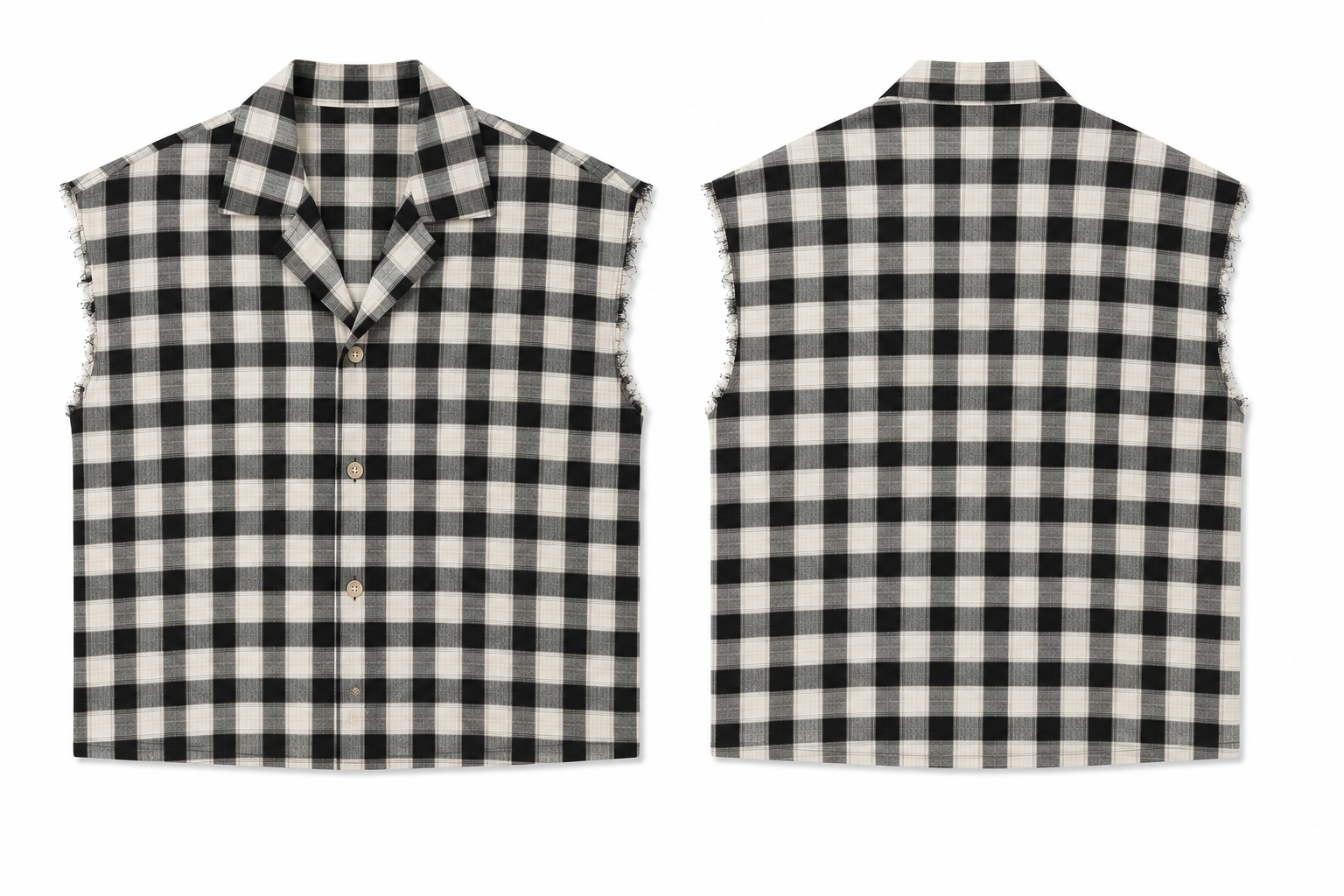 CAMICIA SFRANGIATA QUADRI