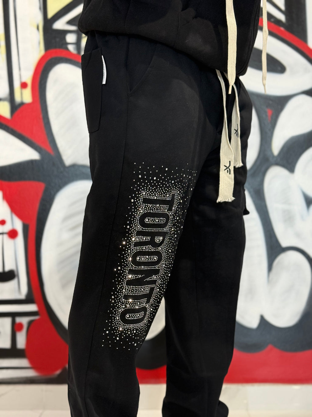 TUTA TORONTO STRASS NERA