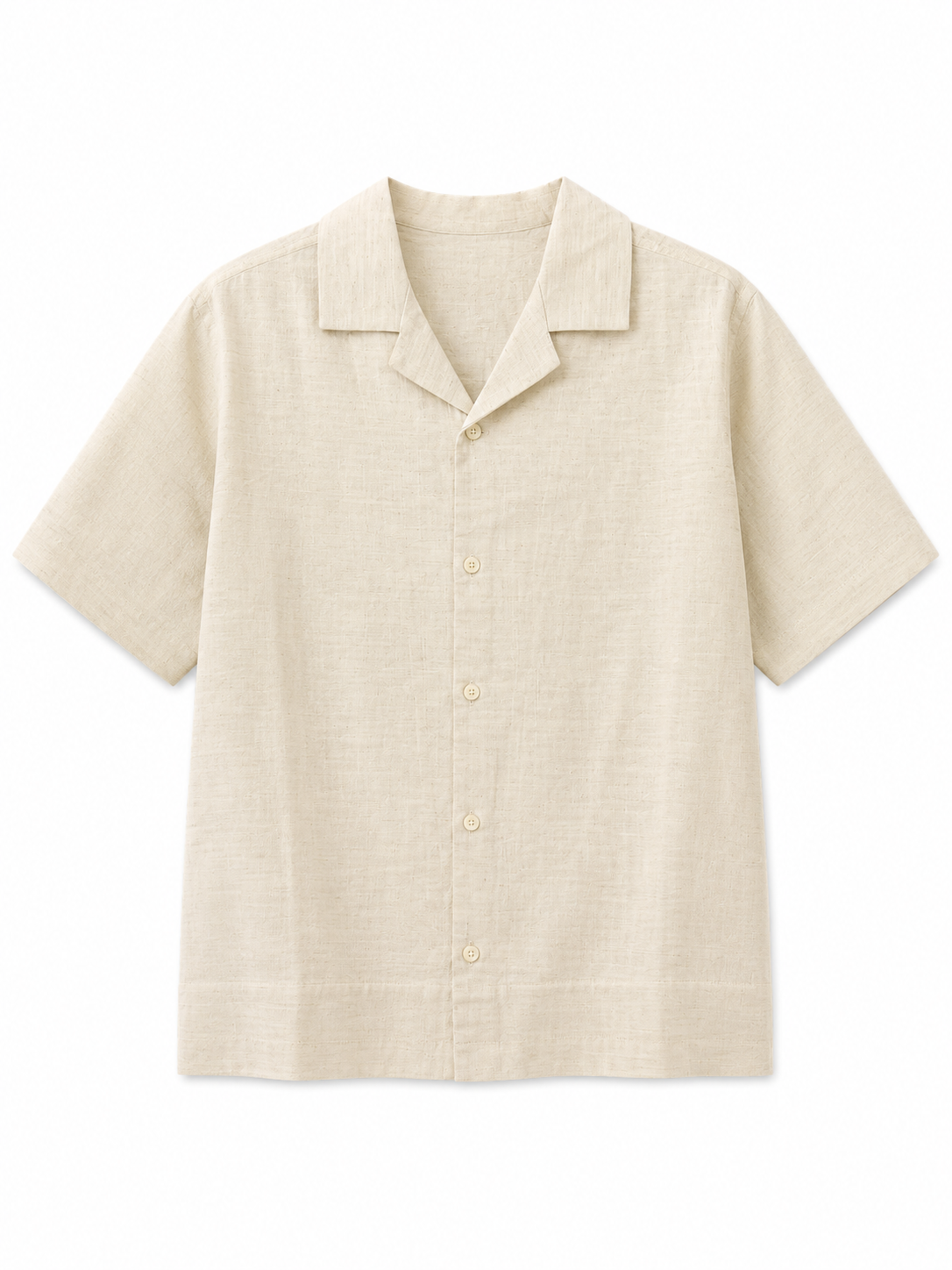 CAMICIA LINO MANICA CORTA
