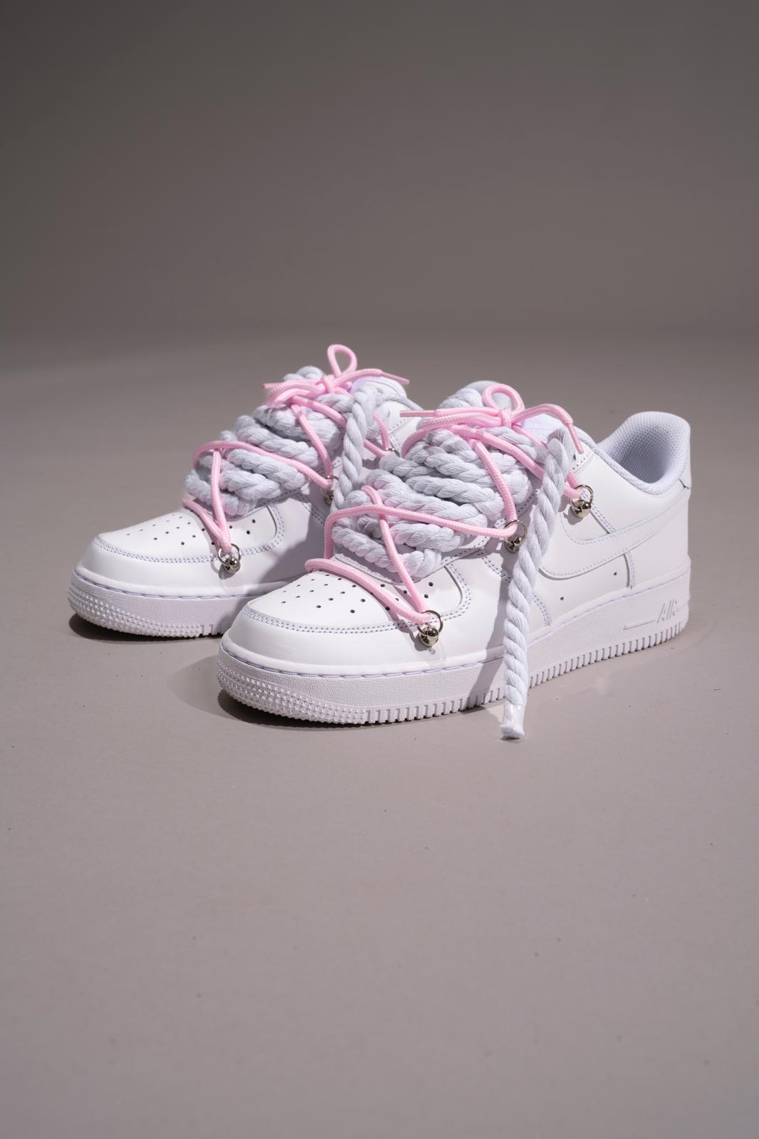 AF1 "ROPE LACES" MODEL X PINK