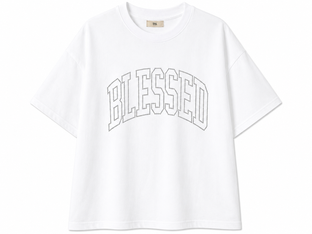 T-SHIRT BLESSED CROP