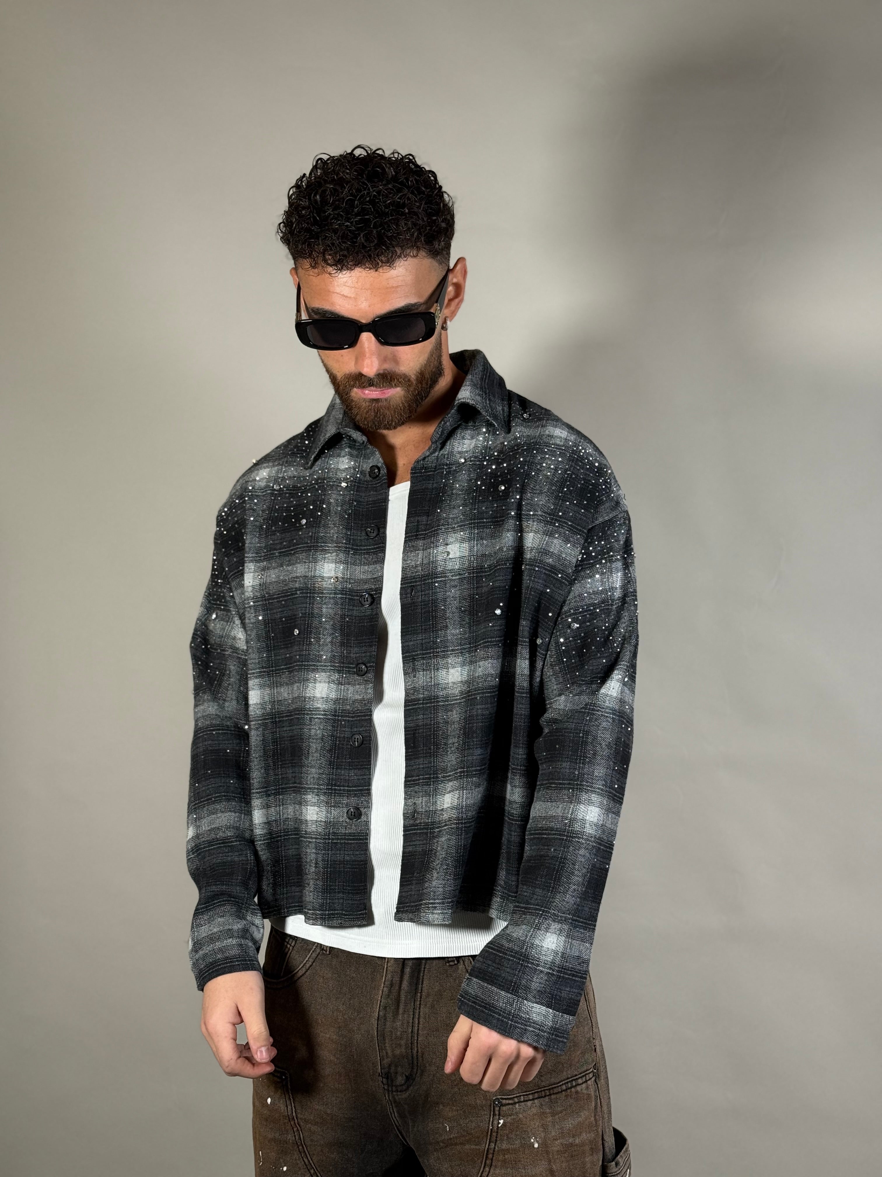 CAMICIA DIAMOND NERA