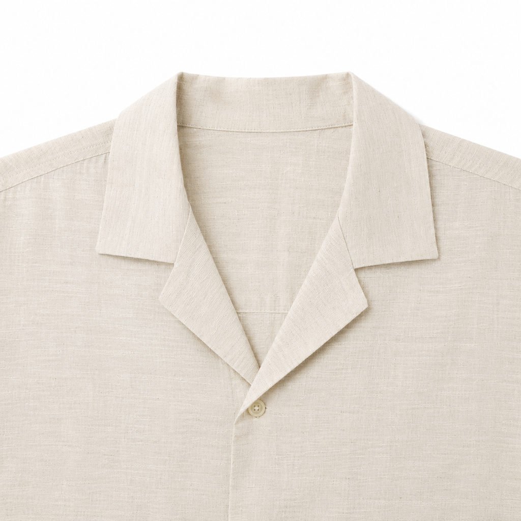 CAMICIA MANICA CORTA LINO