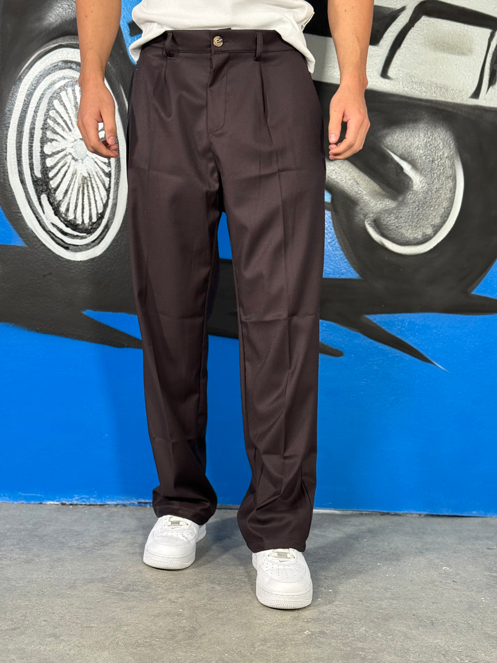 PANTA CAPRI AMPIO NERO
