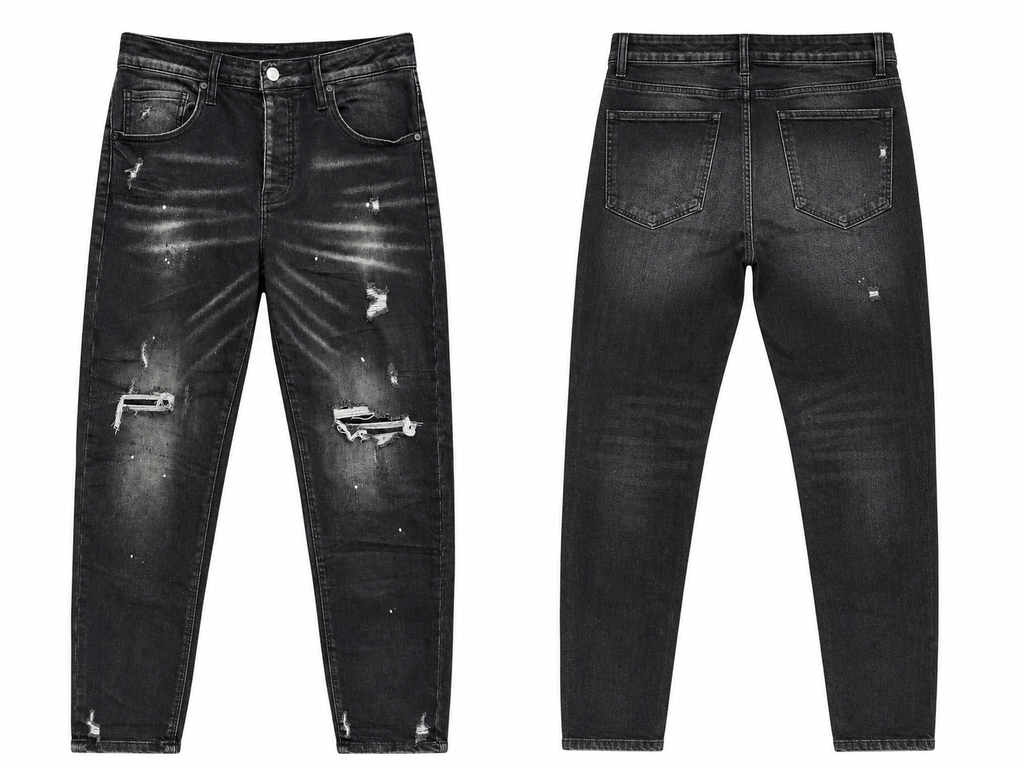 JEANS SKINNY BLACK