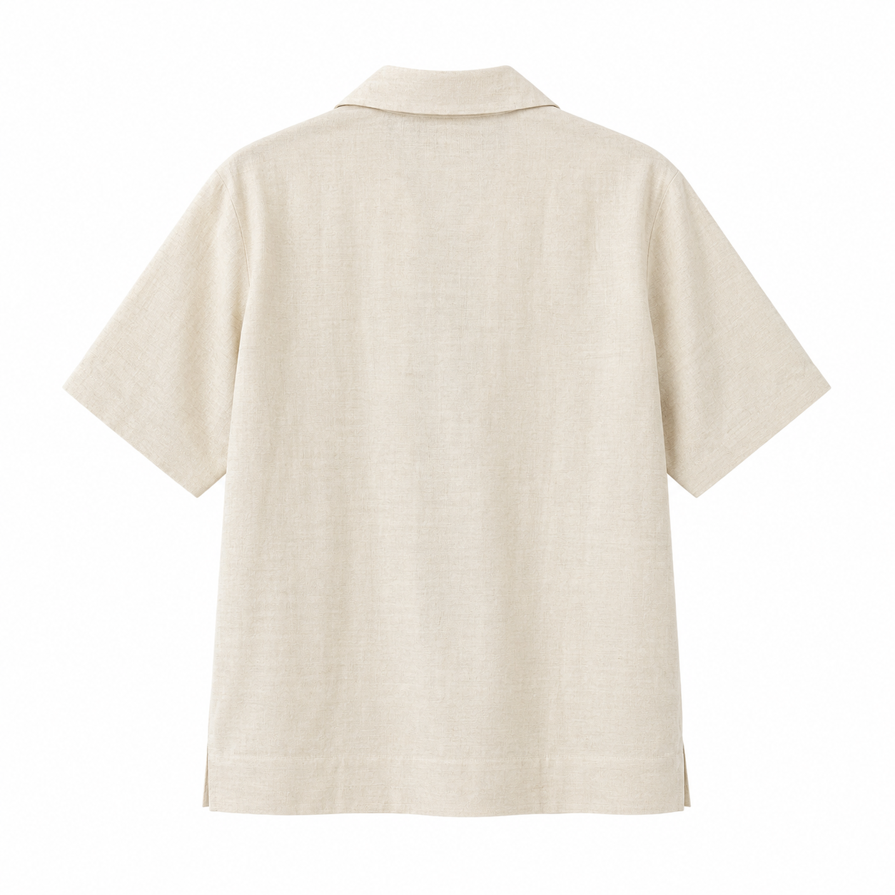 CAMICIA LINO MANICA CORTA