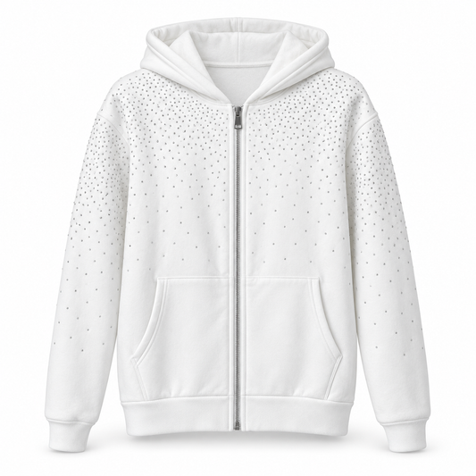 HOODIE DIAMOND KIDS ZIP