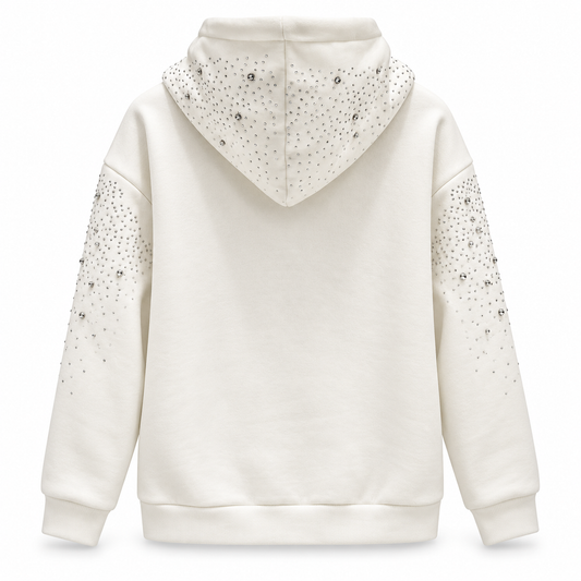 HOODIE DIAMOND BIANCA