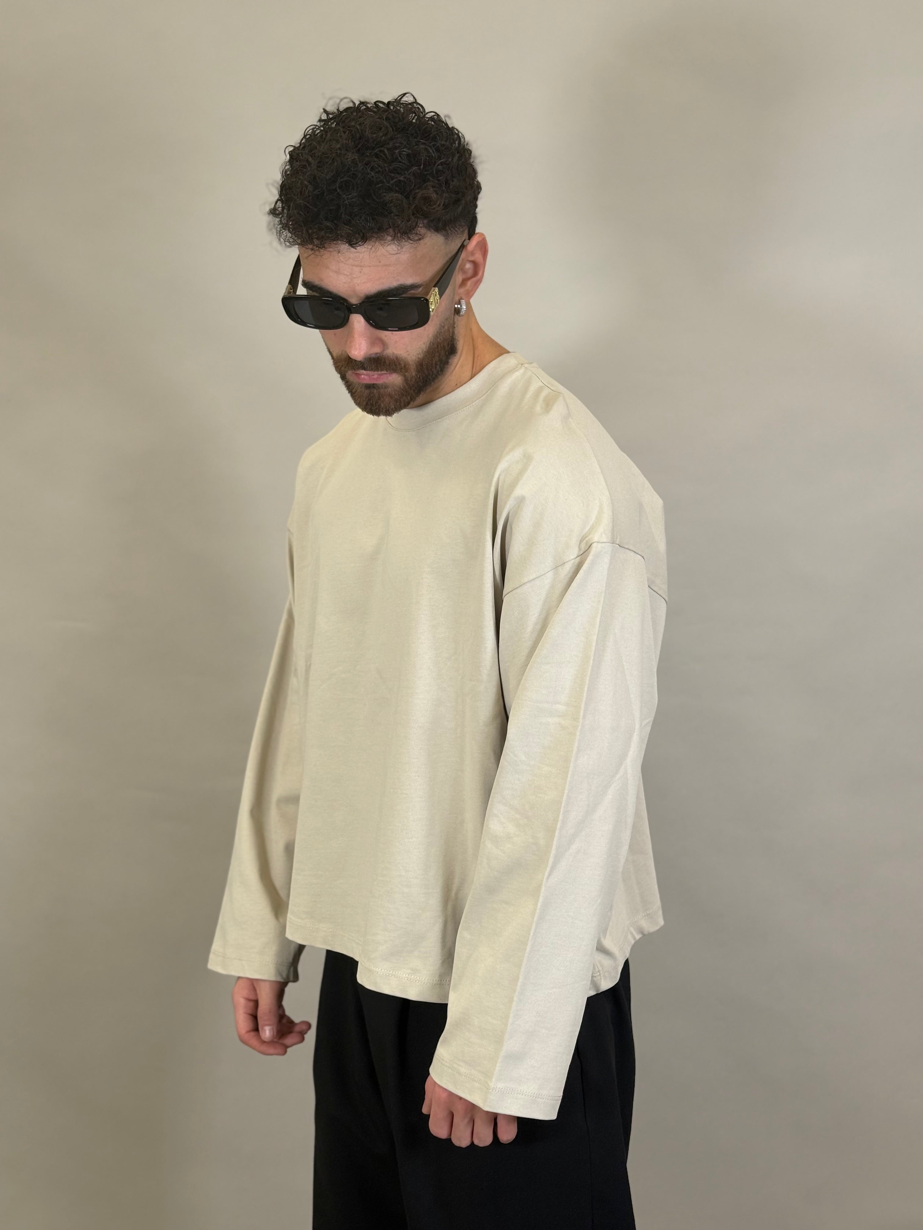 LONGSLEEVE BASIC BEIGE