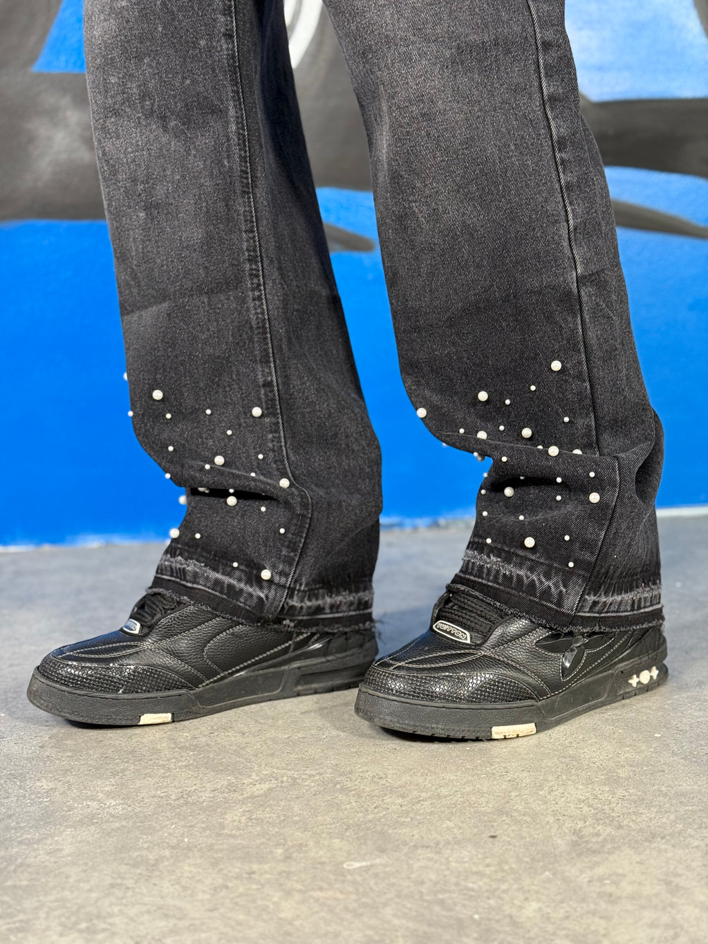 JEANS PREMIUM PEARL NERO