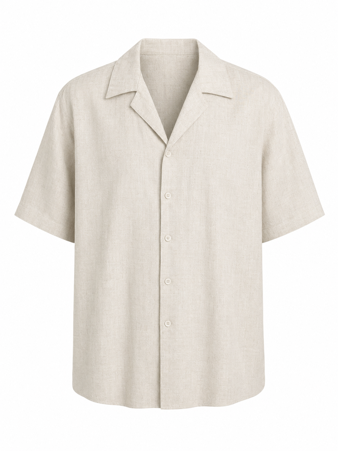 CAMICIA LINO MANICA CORTA