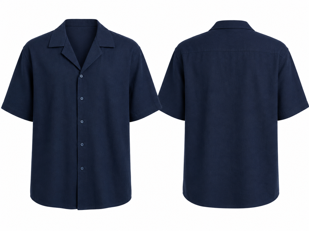 CAMICIA LINO MANICA CORTA