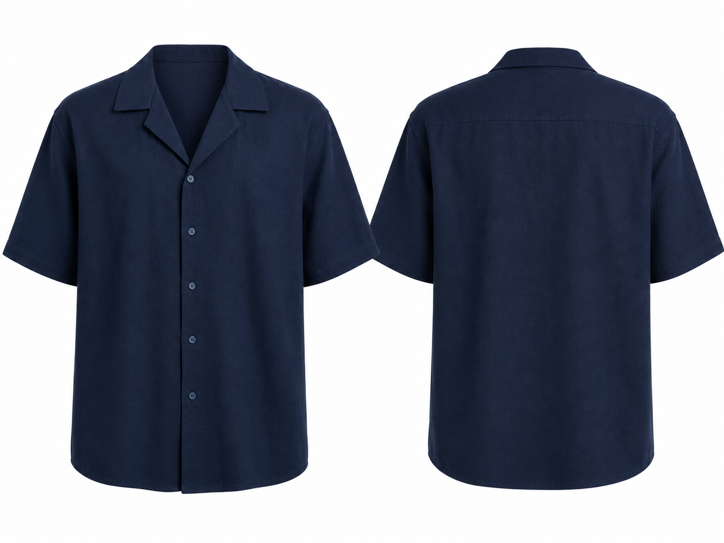CAMICIA LINO MANICA CORTA