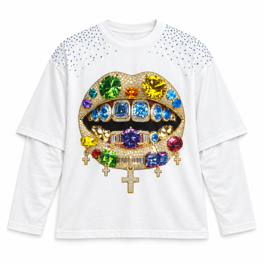 LONGSLEEVE STRASS
