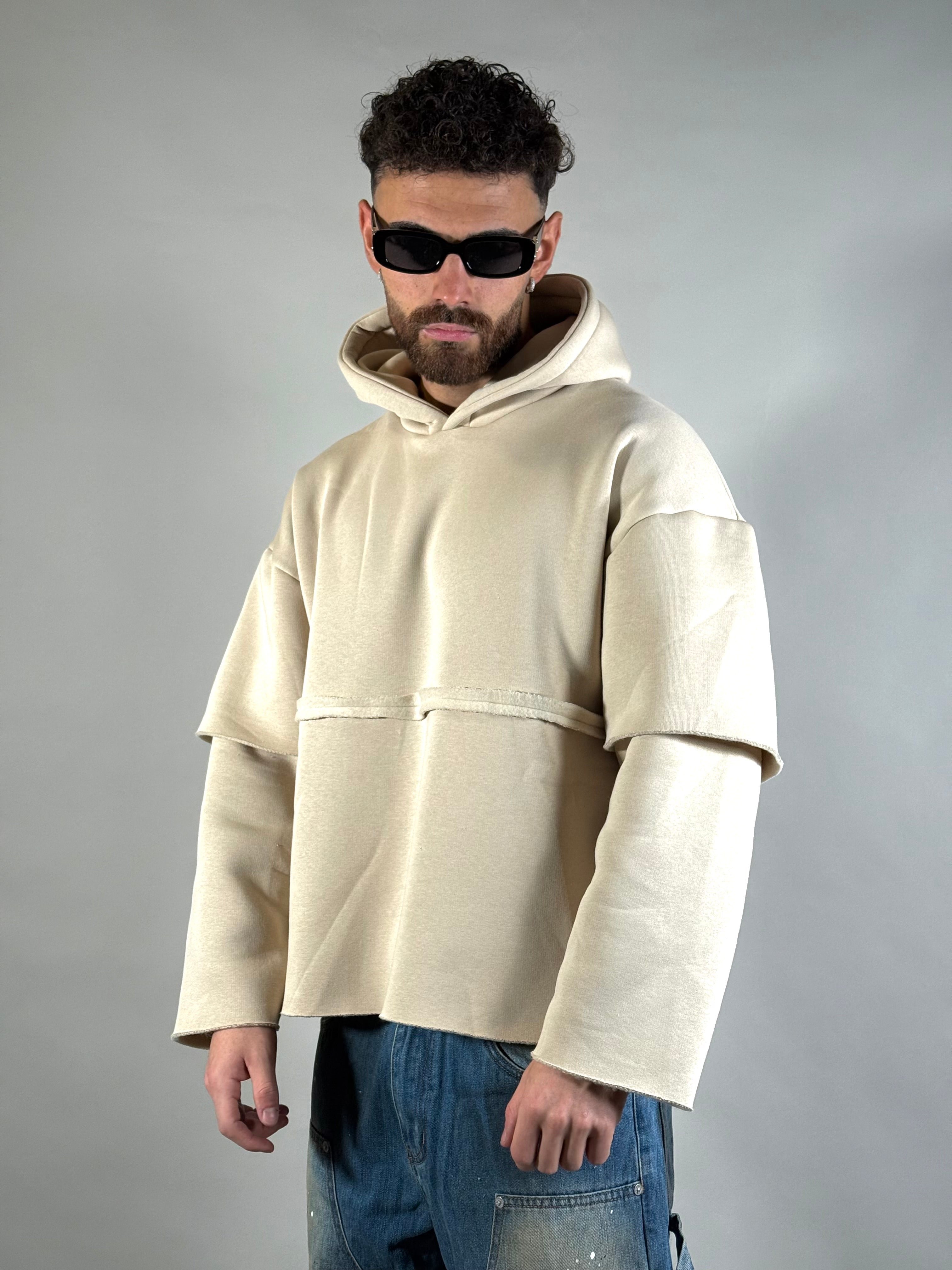 FELPA LONGSLEAVE BEIGE