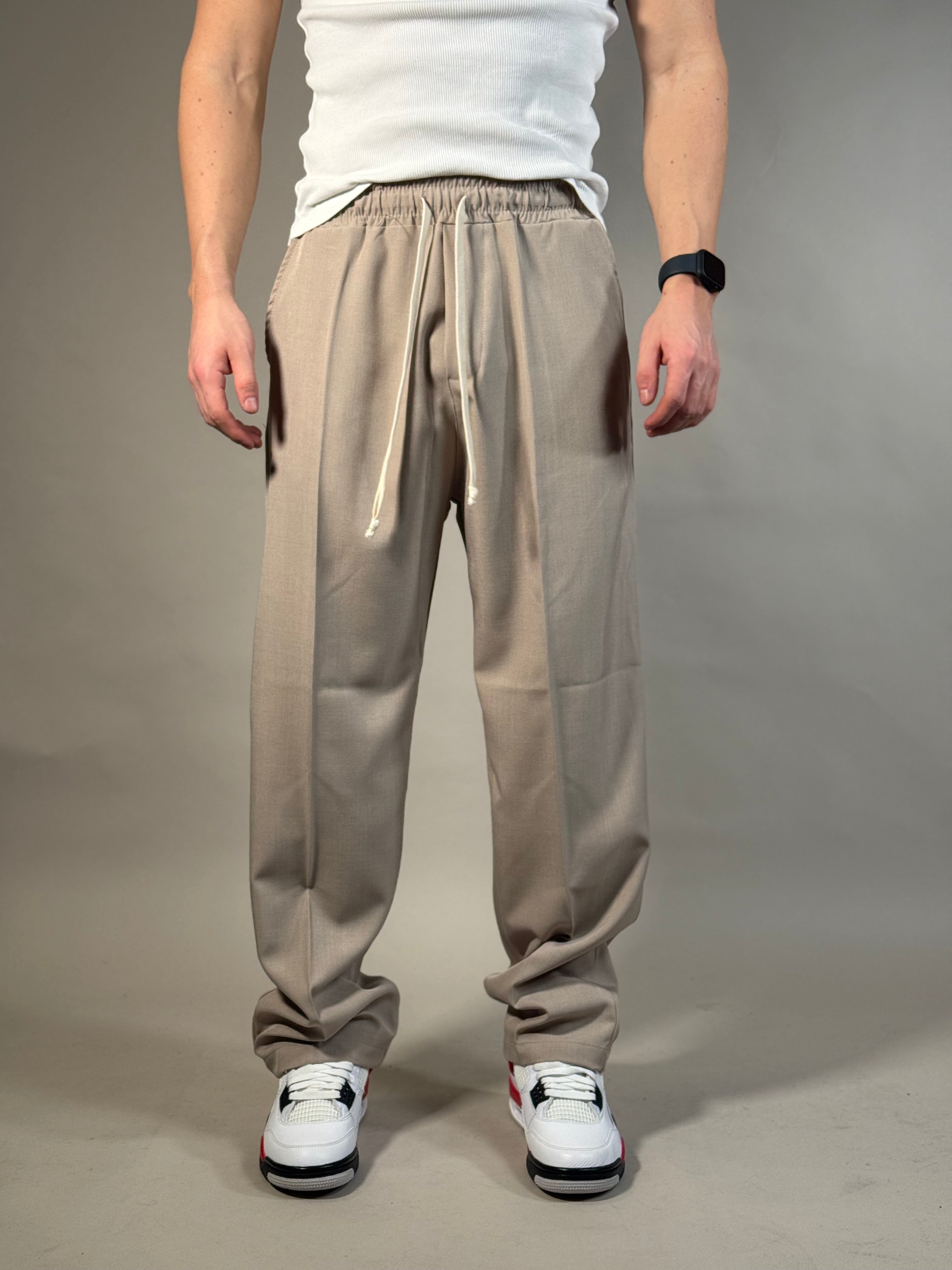 PANTA CAPRI AMPIO NERO