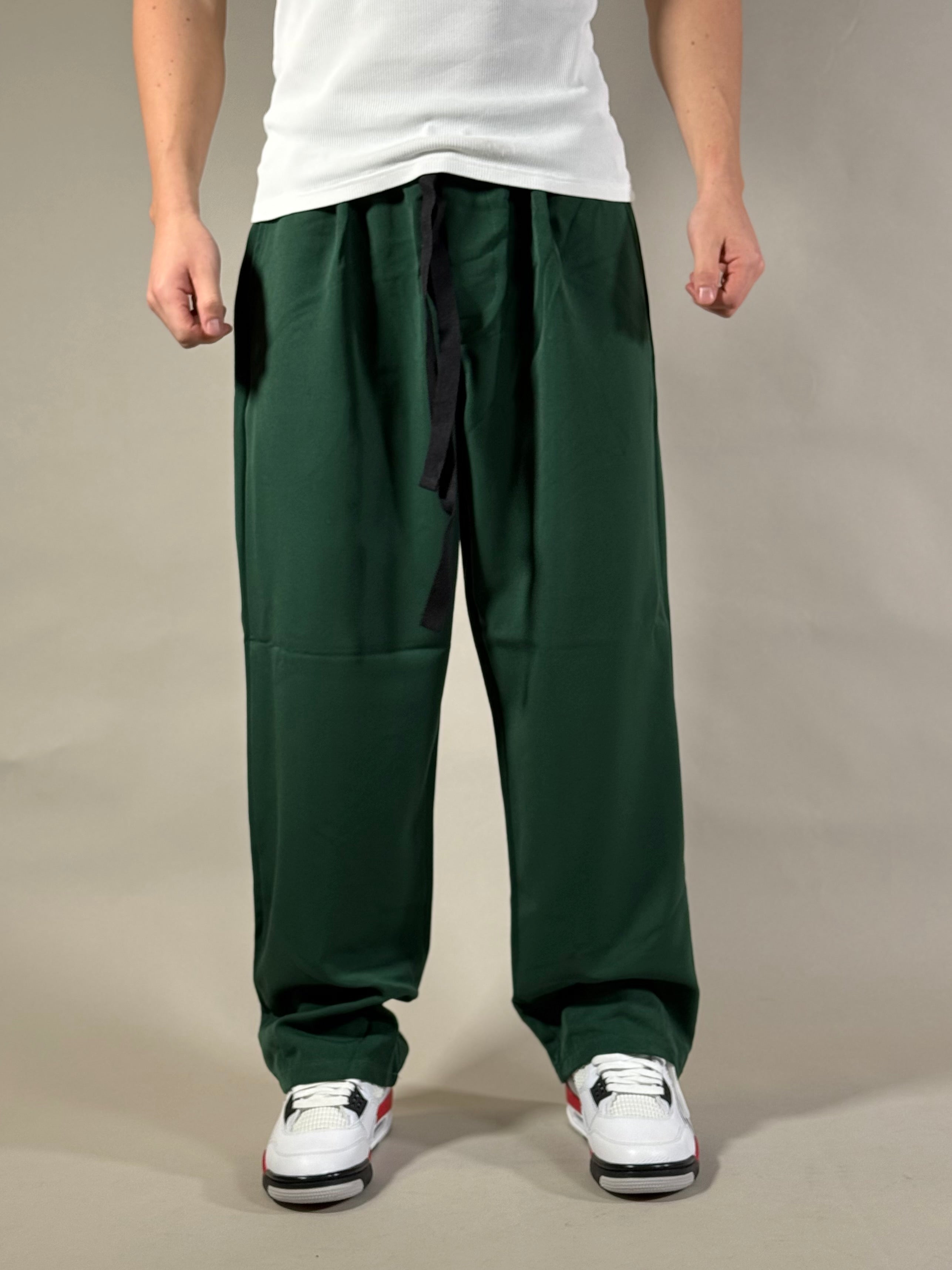 PANTA CAPRI CORDINO VERDE