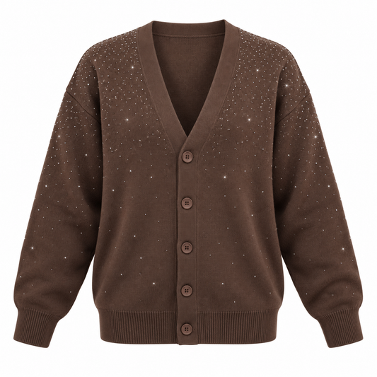 CARDIGAN STRASS