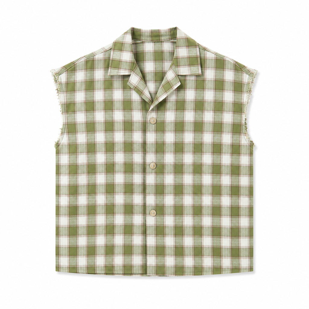 CAMICIA SFRANGIATA QUADRI