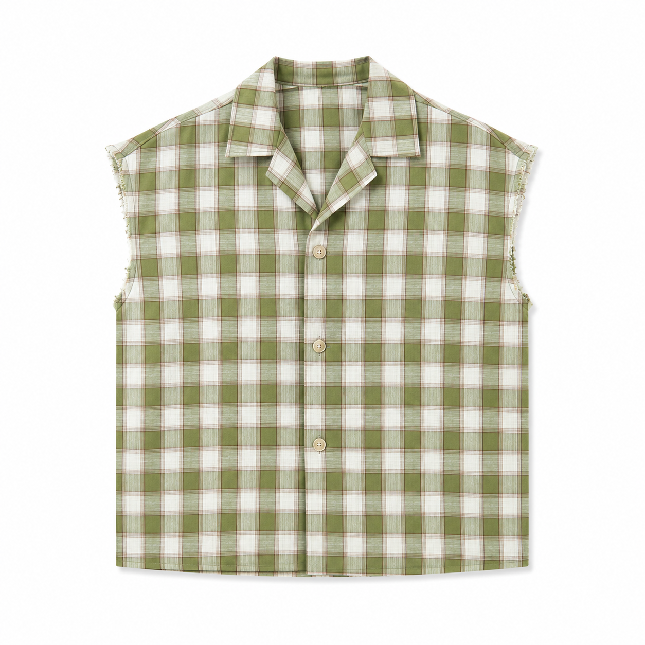 CAMICIA SFRANGIATA QUADRI