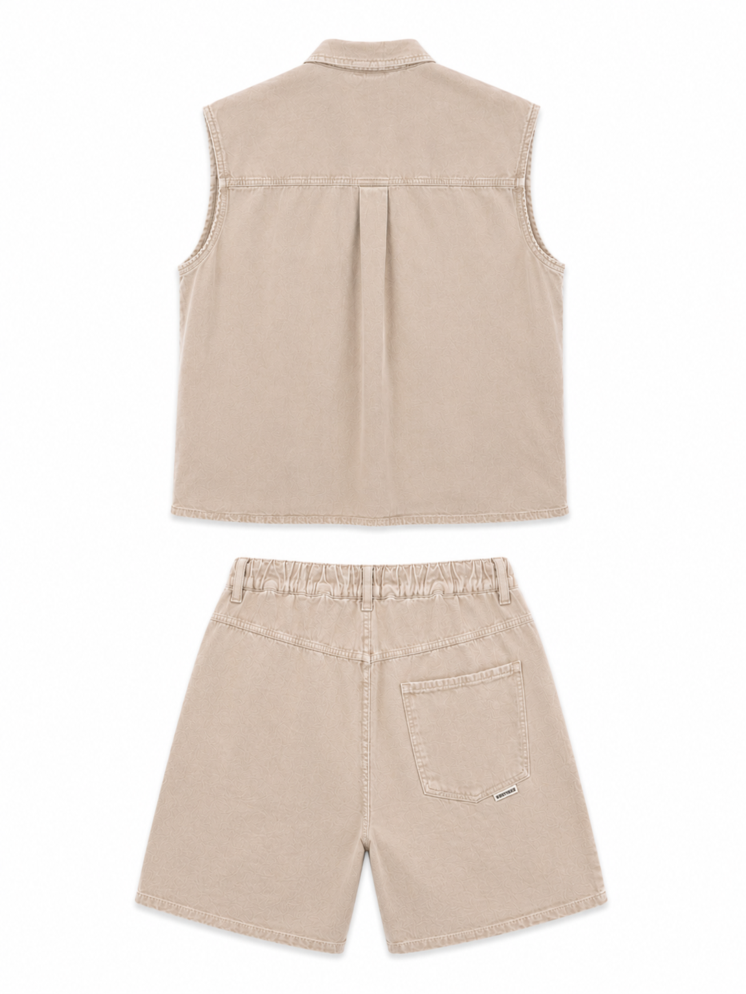COMPLETO SMANICATO DENIM