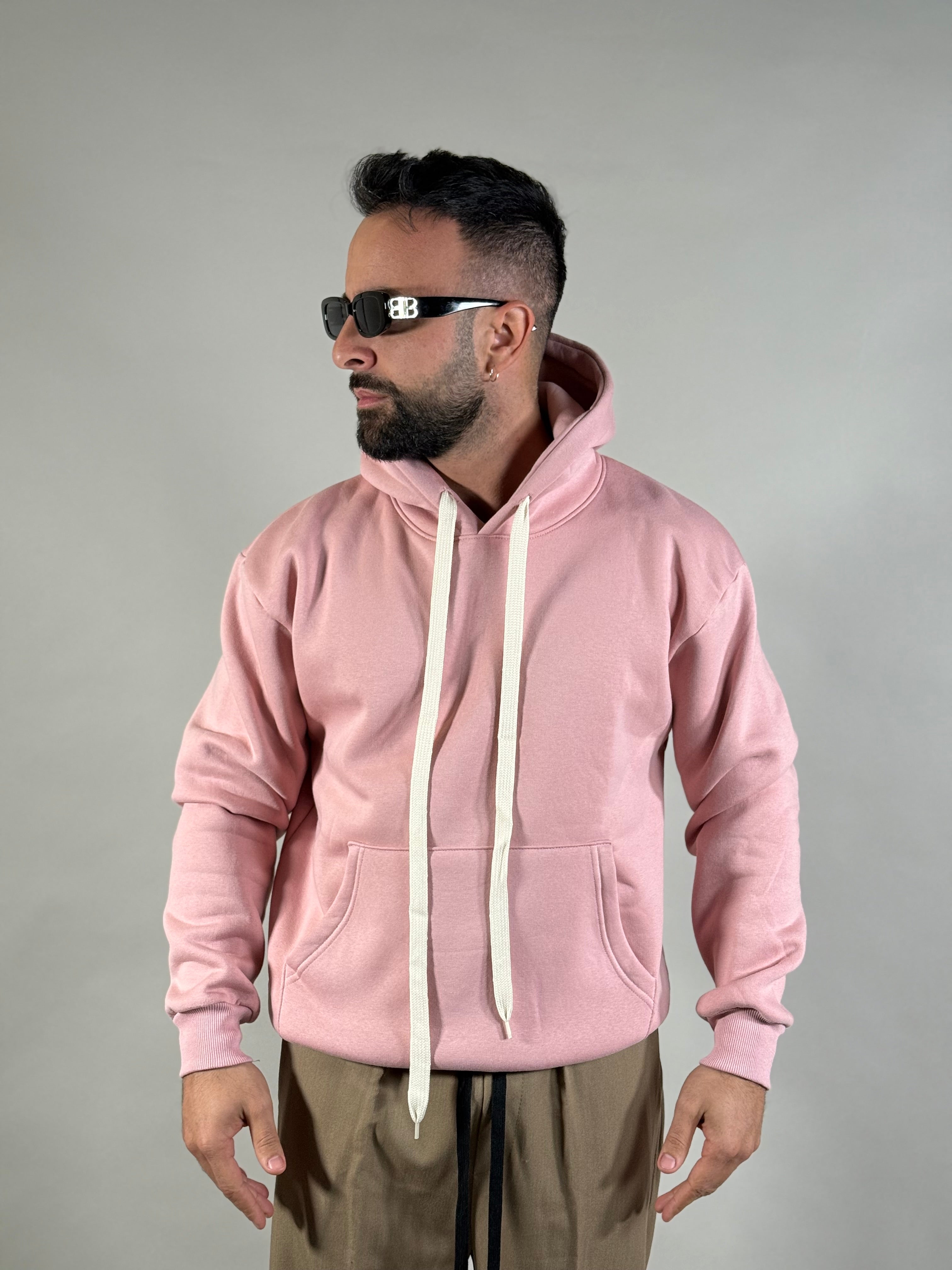 FELPA BOXY FIT ROSA