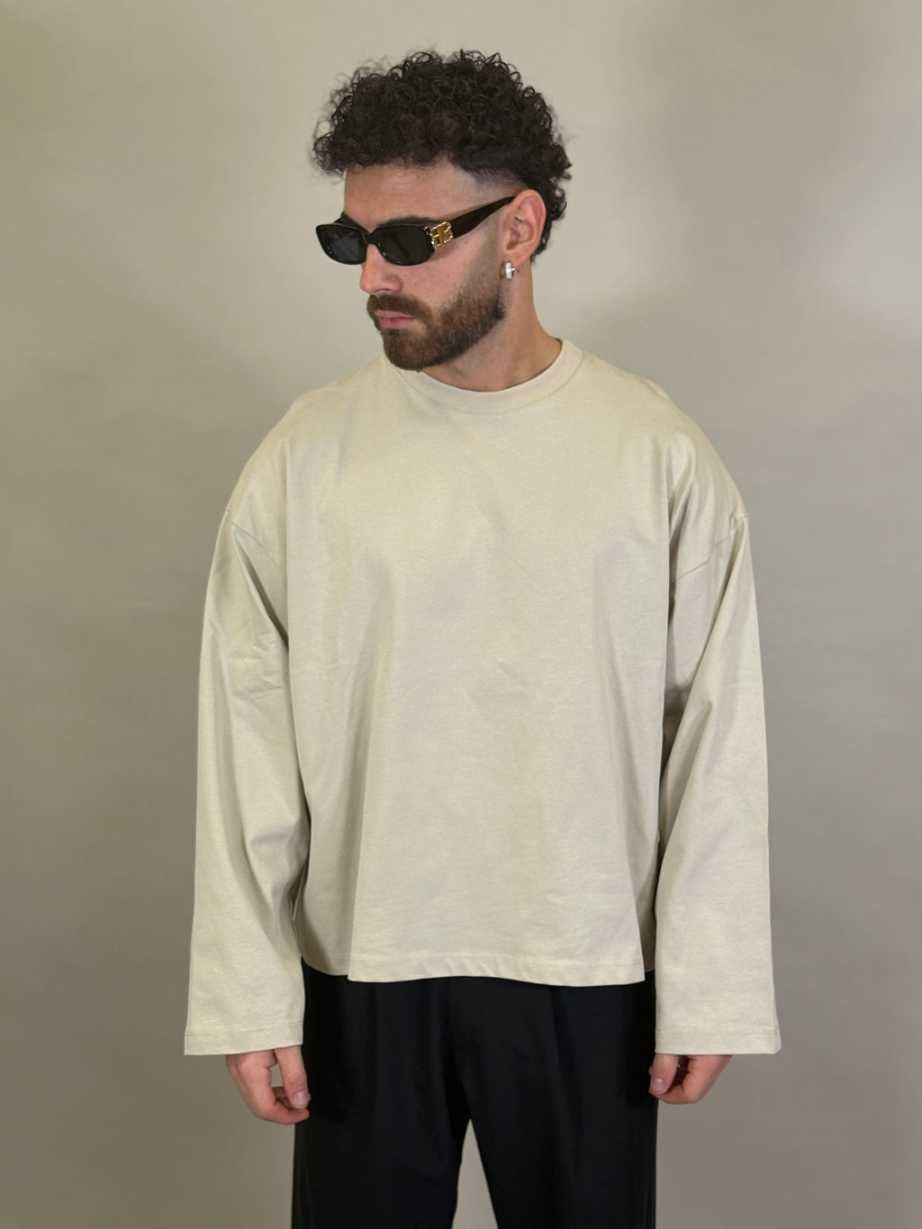 LONGSLEEVE BASIC BEIGE