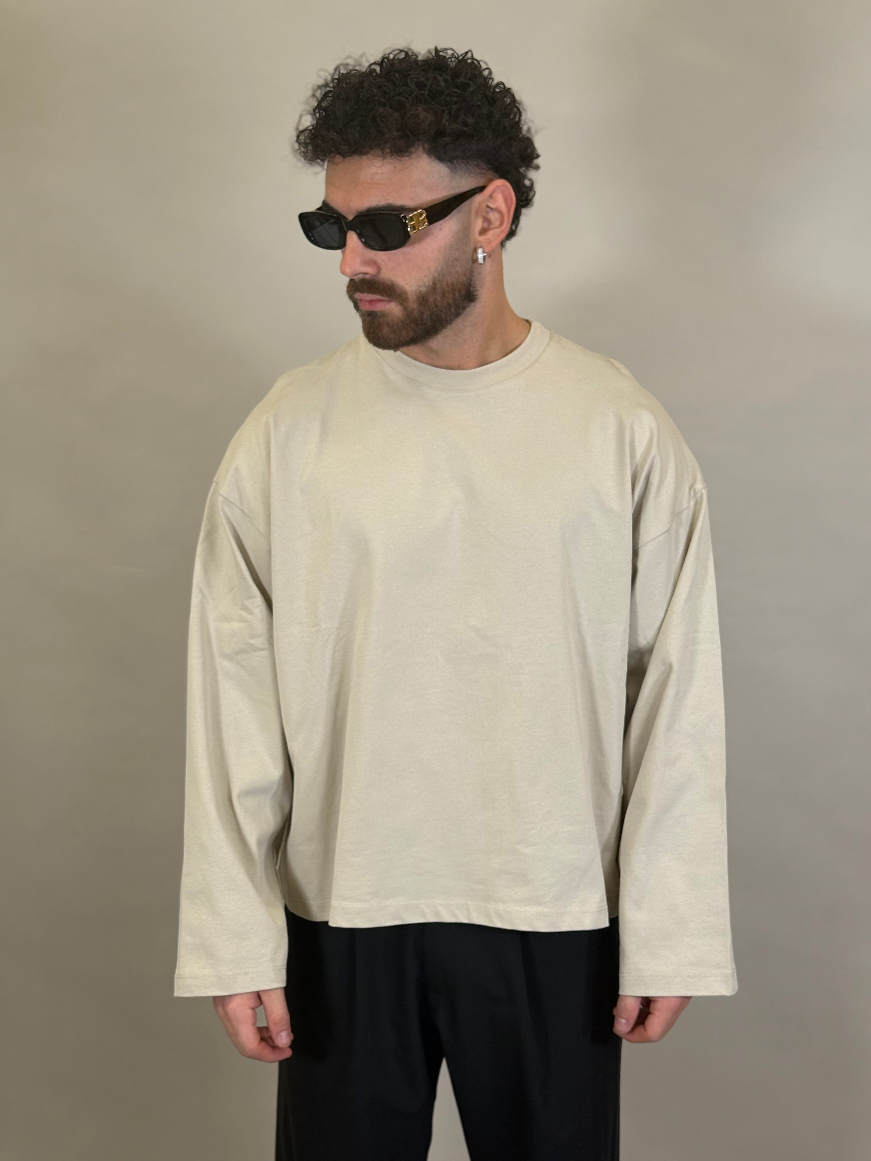 LONGSLEEVE BASIC BEIGE