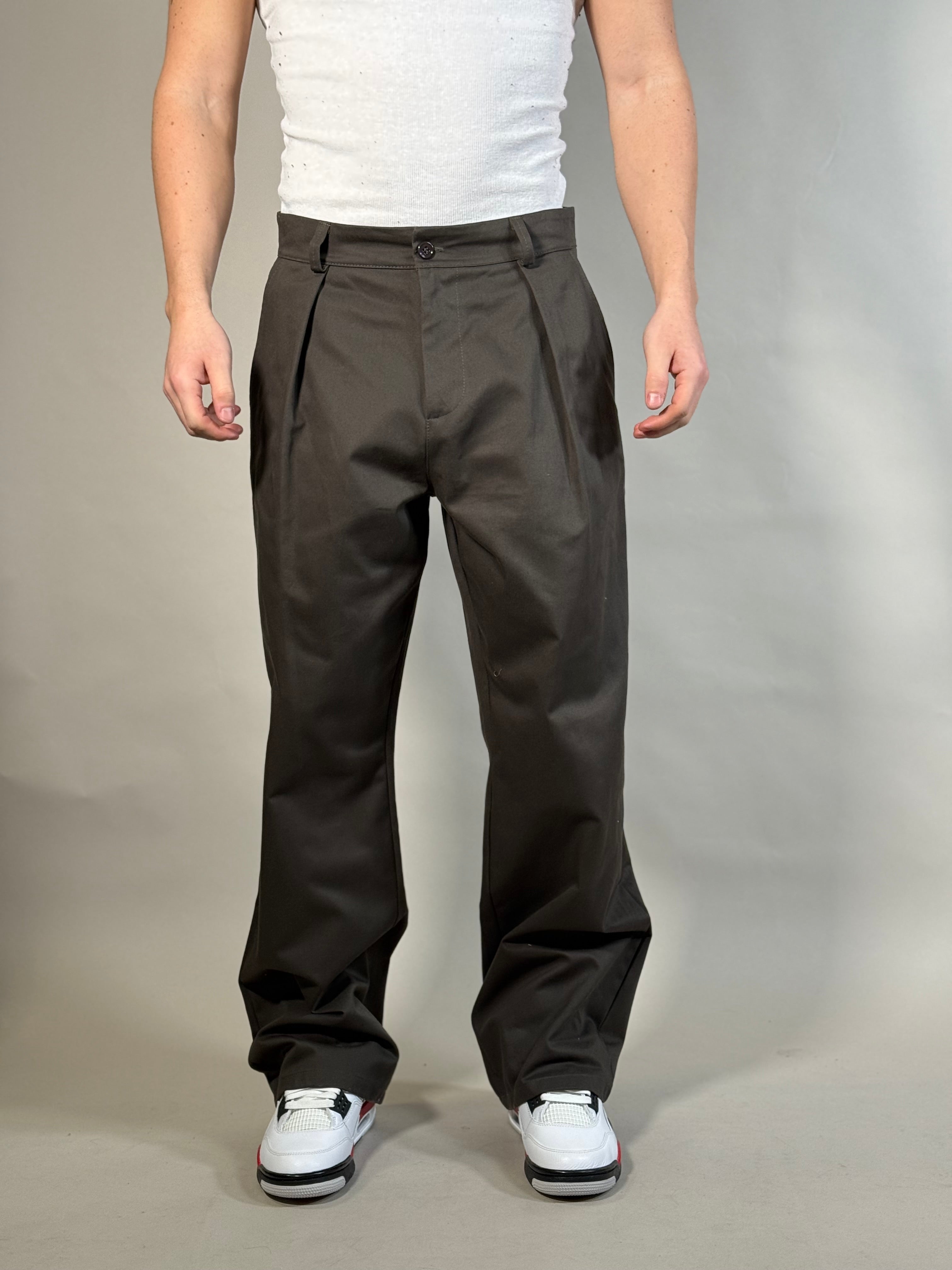 PANTA GABARDINA OVER SIZE