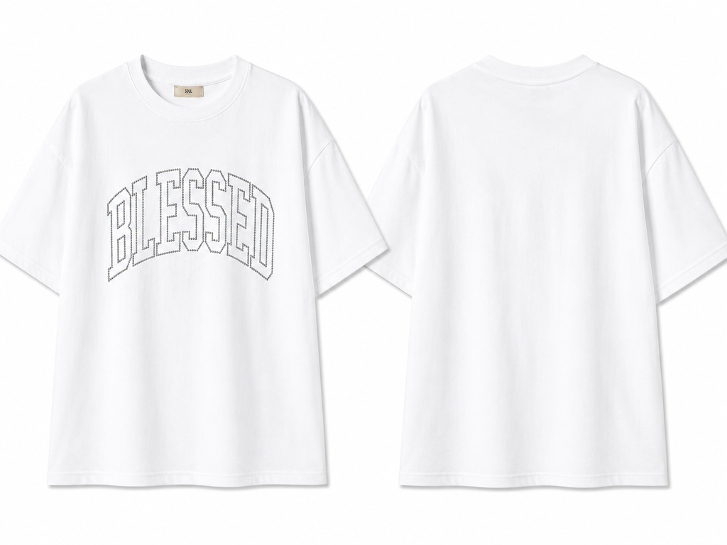 T-SHIRT BLESSED CROP