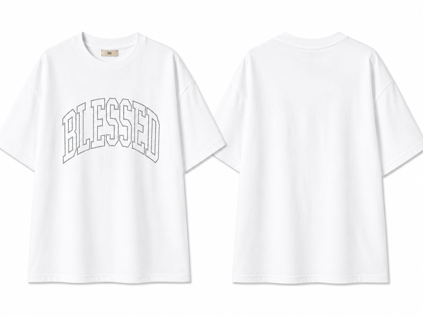 T-SHIRT BLESSED CROP