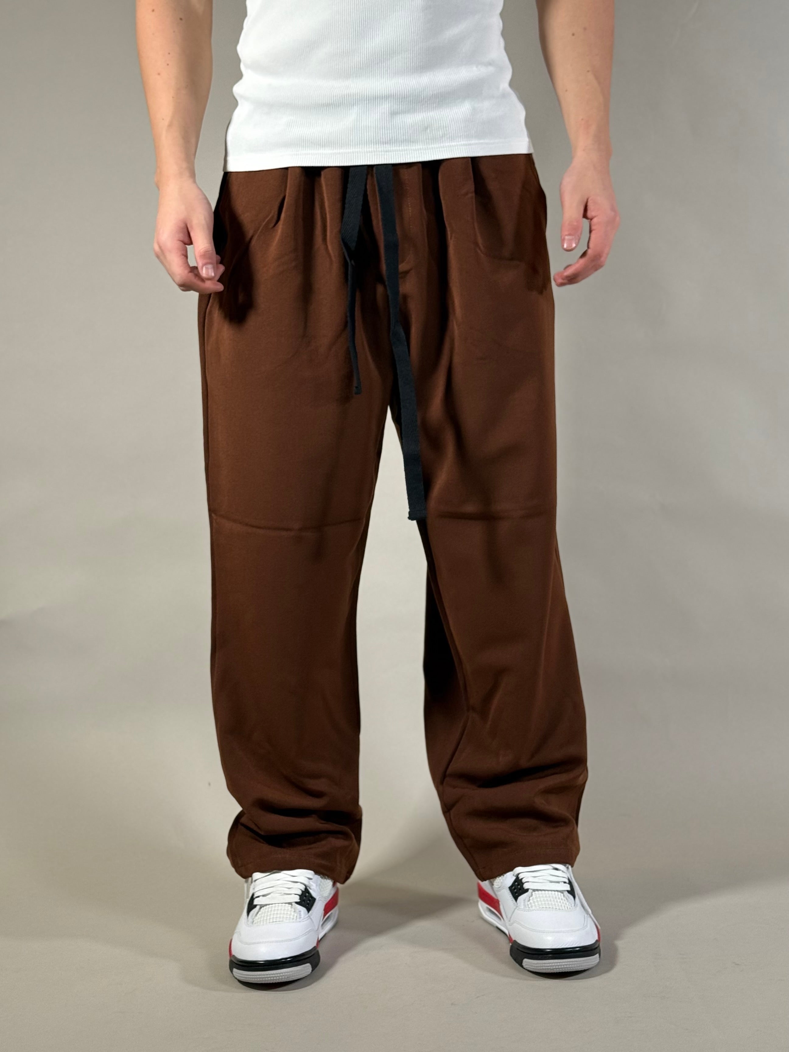 PANTA CAPRI CORDINO MORO