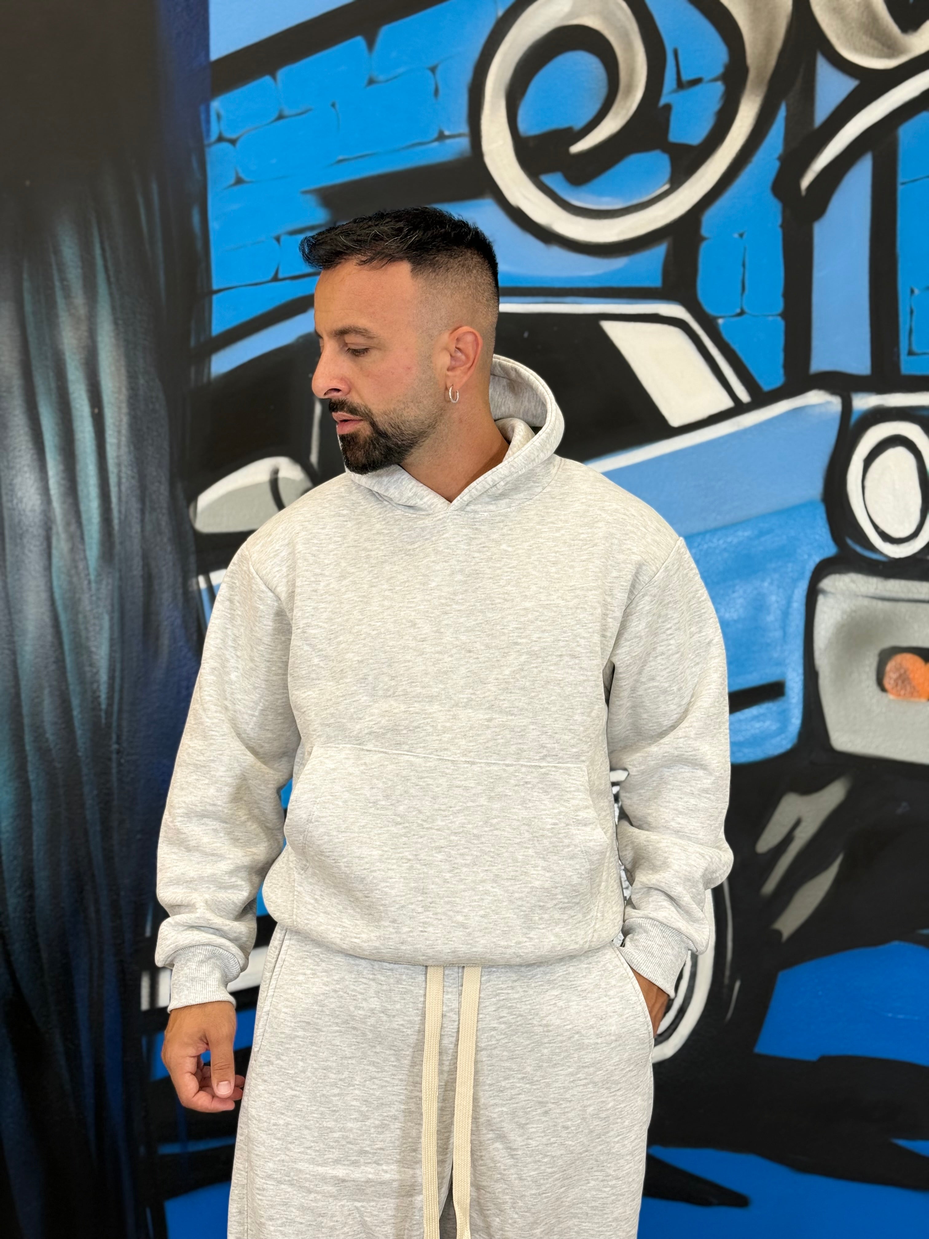 TUTA BOXY FIT GRIGIO