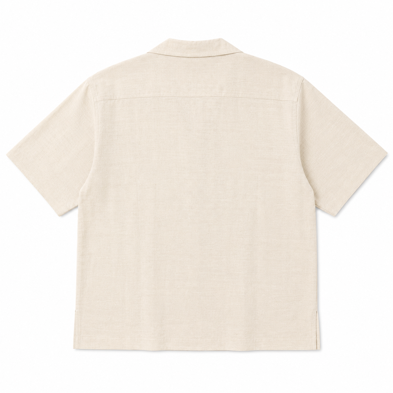 CAMICIA MANICA CORTA LINO
