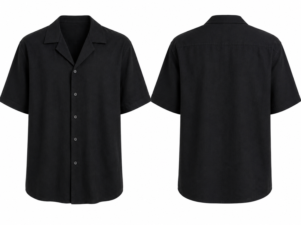 CAMICIA LINO MANICA CORTA