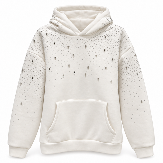 HOODIE DIAMOND BIANCA
