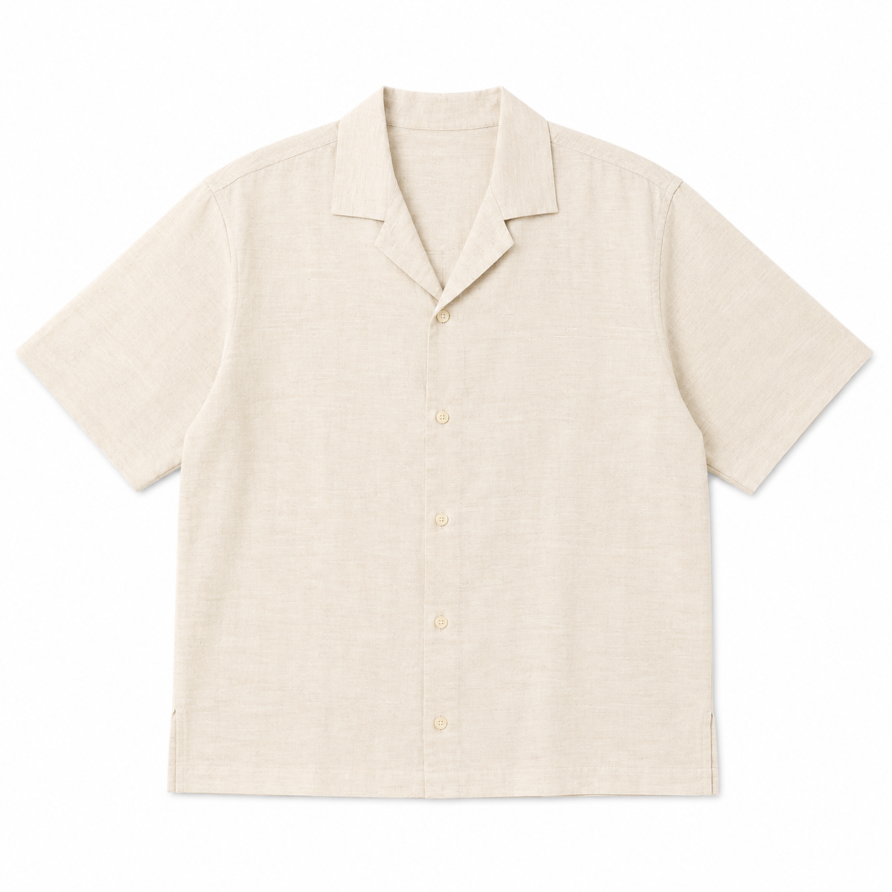 CAMICIA MANICA CORTA LINO