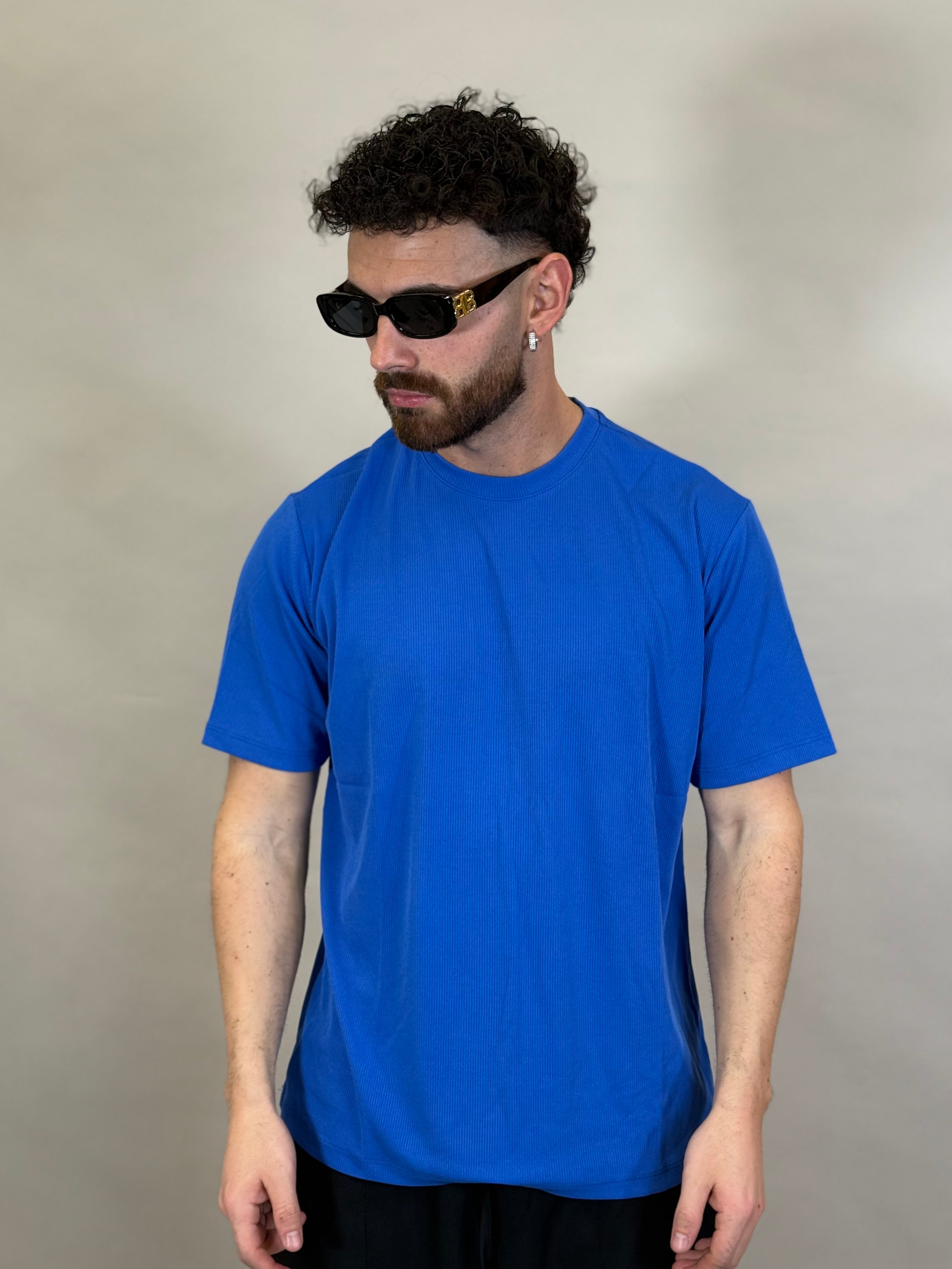 T-SHIRT COSTINE BLU