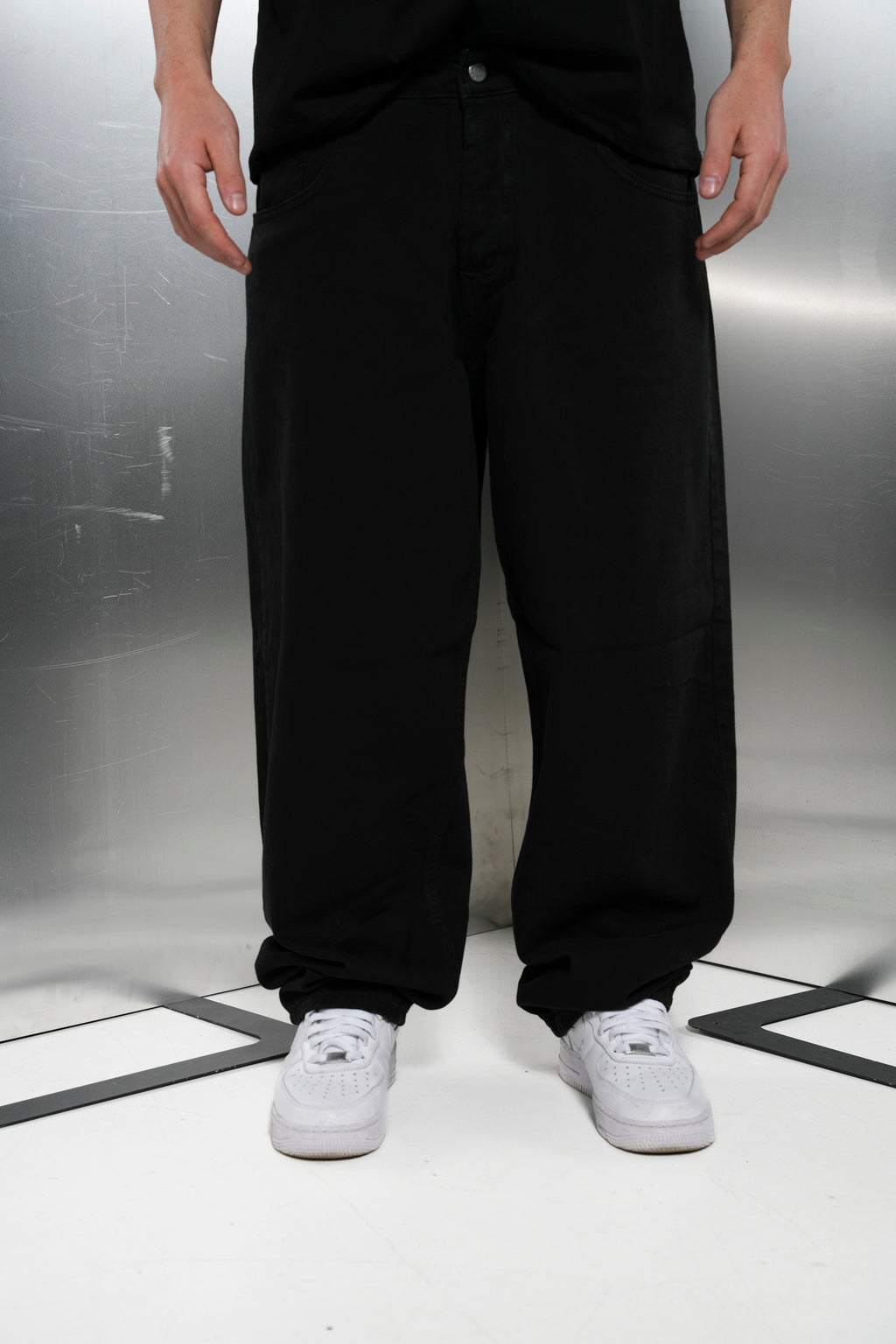 JEANS BALLON NERO