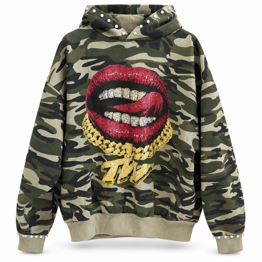 FELPONE SMILE MILITARE