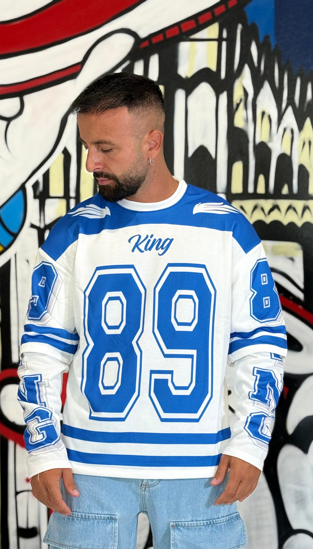 T-SHIRT KING BLU