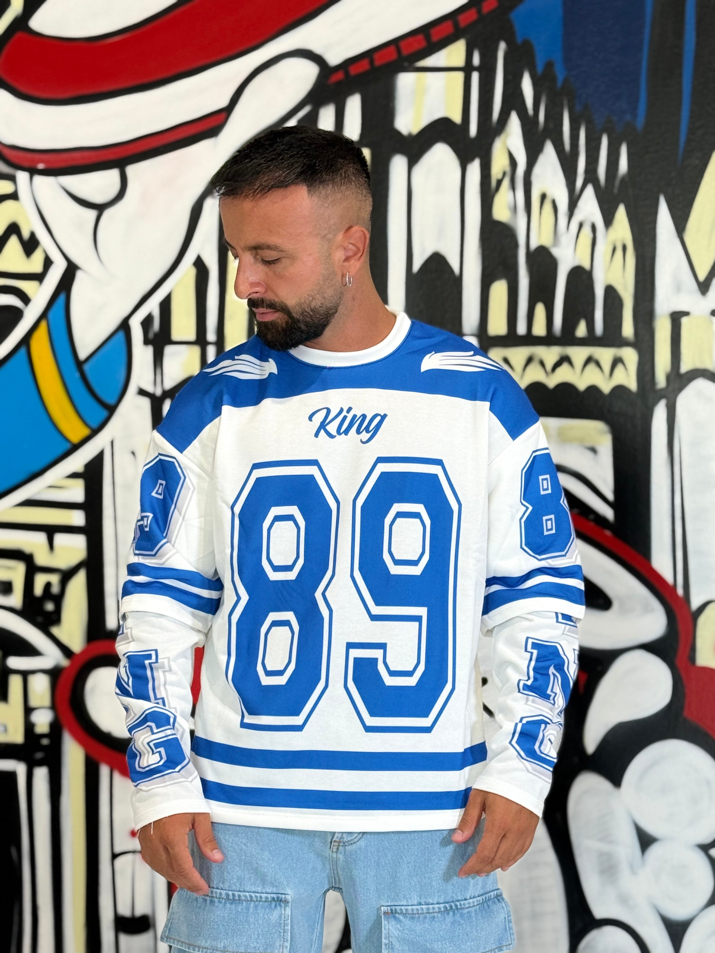 T-SHIRT KING BLU