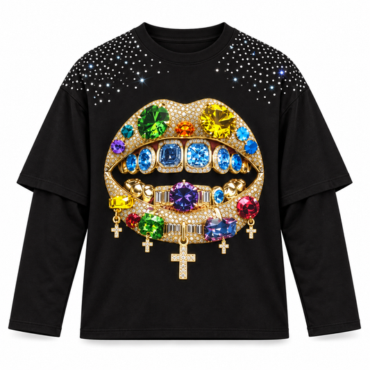 LONGSLEEVE STRASS